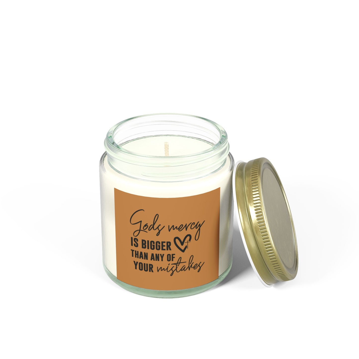 God's Mercy Is Bigger Than Any Of Your Mistakes Christian Scented Candle (4oz, 9oz)