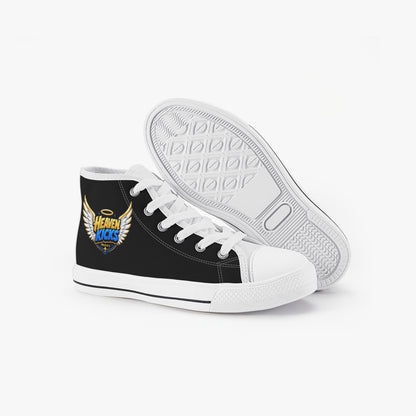 Heaven Kicks Christian Kid’s High - Top Canvas Shoes - ClaimedbyGodDesigns