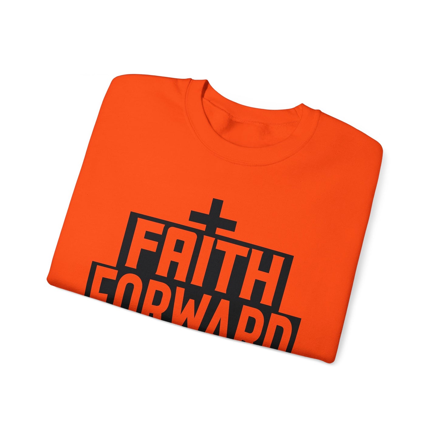 Faith Forward  Unisex Heavy Blend™ Crewneck Christian Sweatshirt