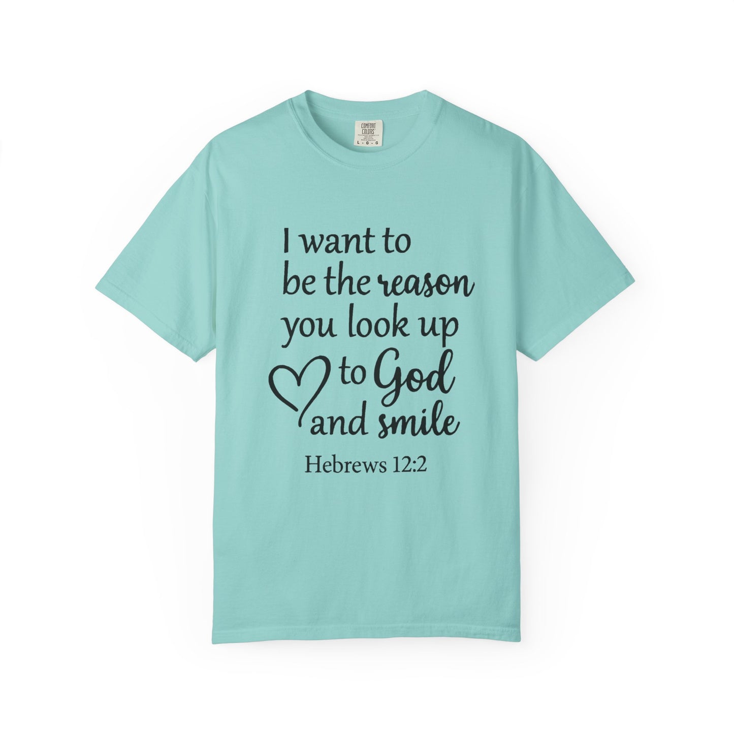 Inspirational Unisex T-Shirt -Smile, Faith-Based Apparel, Religious Gift, Christian Tee, Motivational Shirt, Everyday Wear