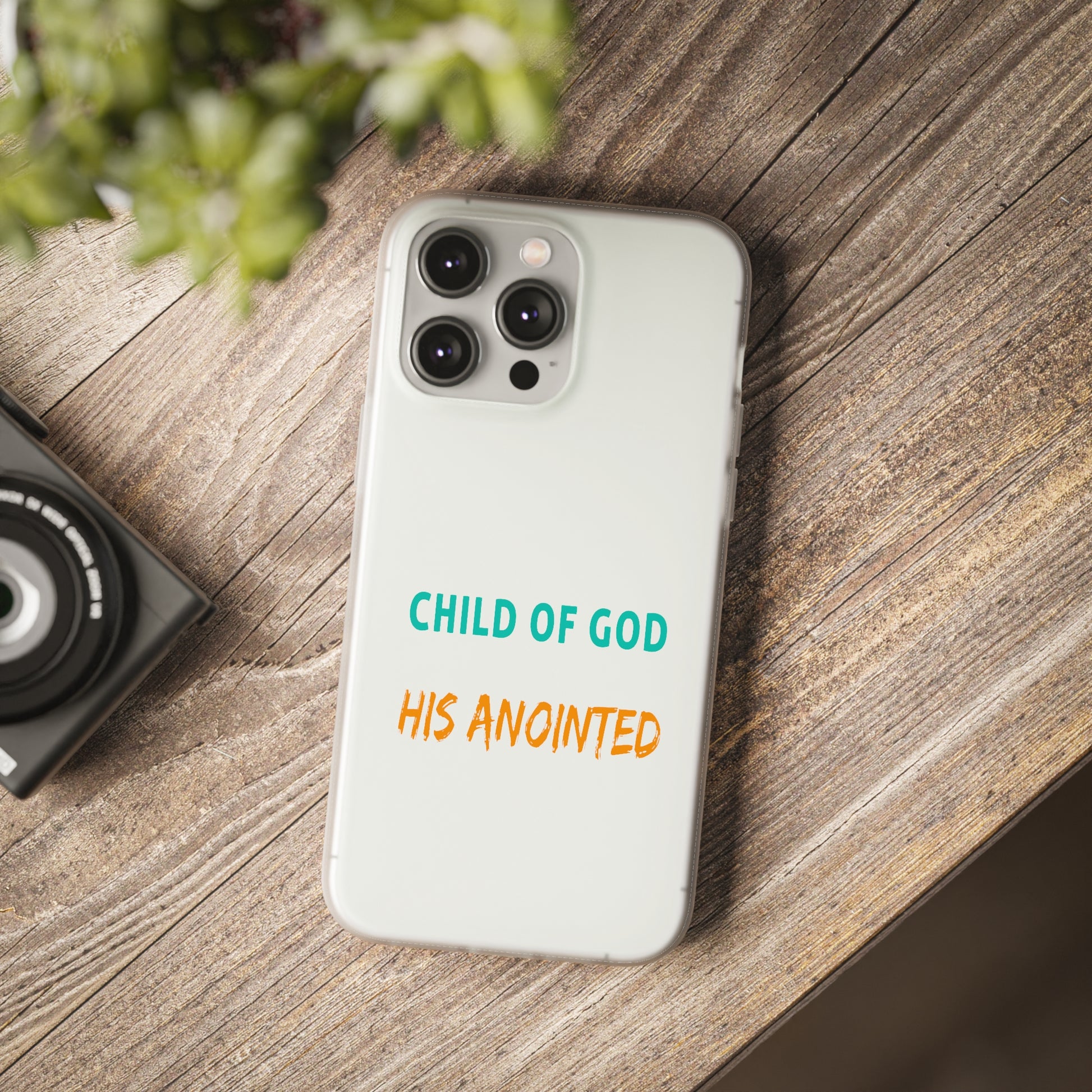 Child Of God Touch Not His Anointed Christian Flexi Phone Case Printify