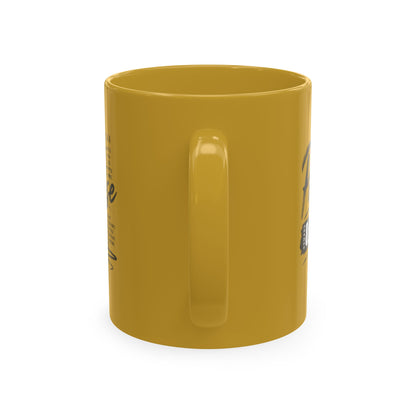 Purpose 8:28 Ceramic Mug — Christian Inspirational Coffee Cup