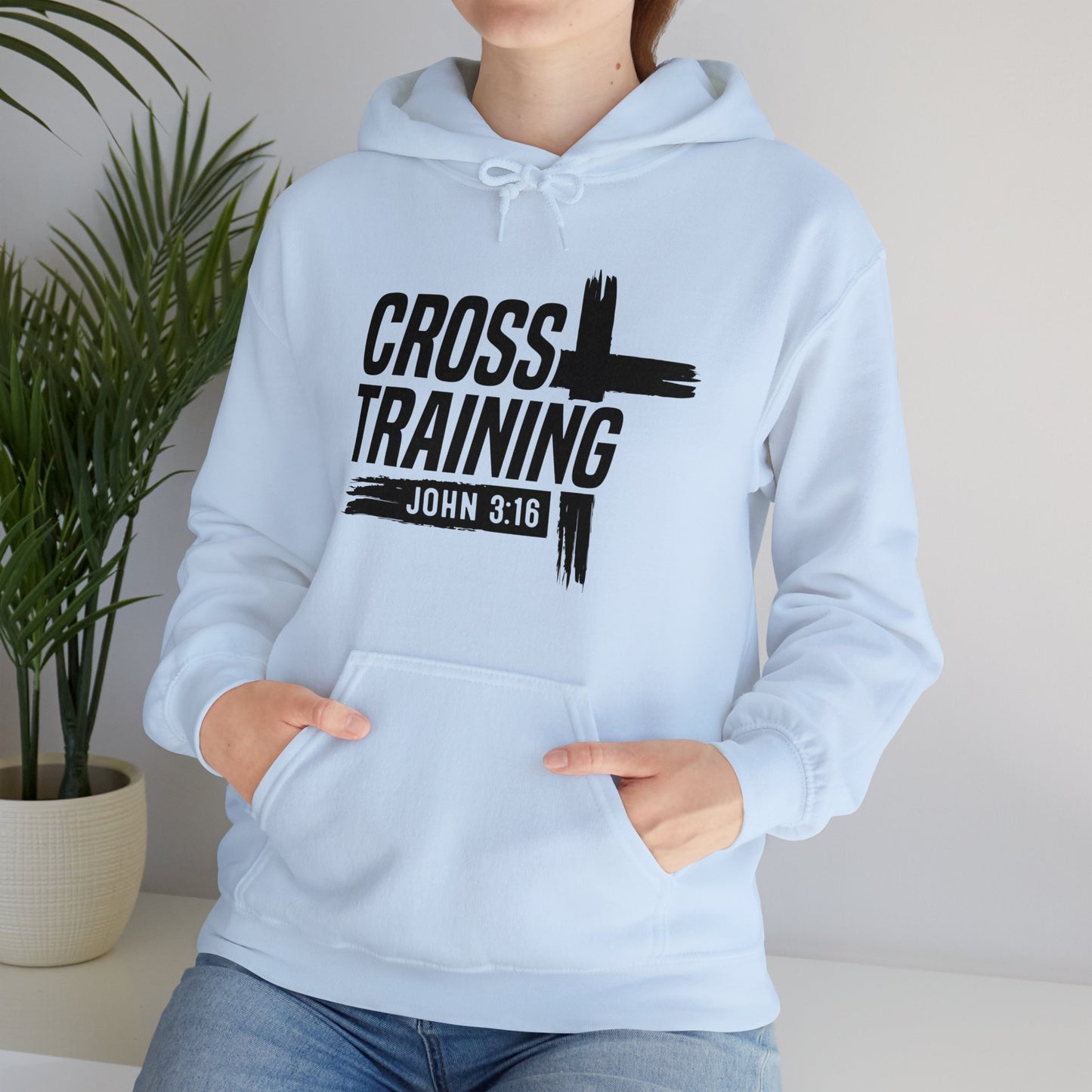 Cross Training Unisex Christian Hooded Pullover Sweatshirt