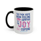 Inspirational Coffee Mug - Joyful Encouragement with Romans 8:18