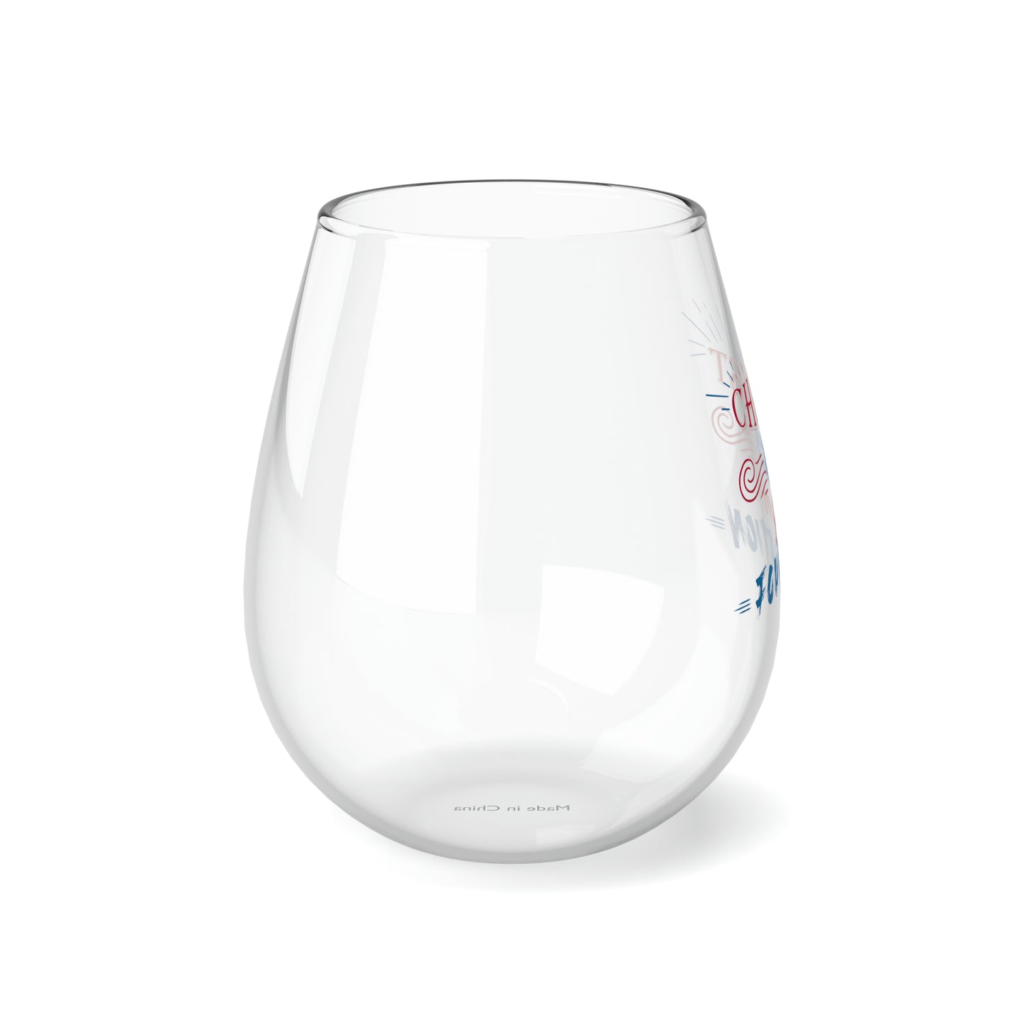 Christ Is My Firm Foundation Stemless Wine Glass, 11.75oz