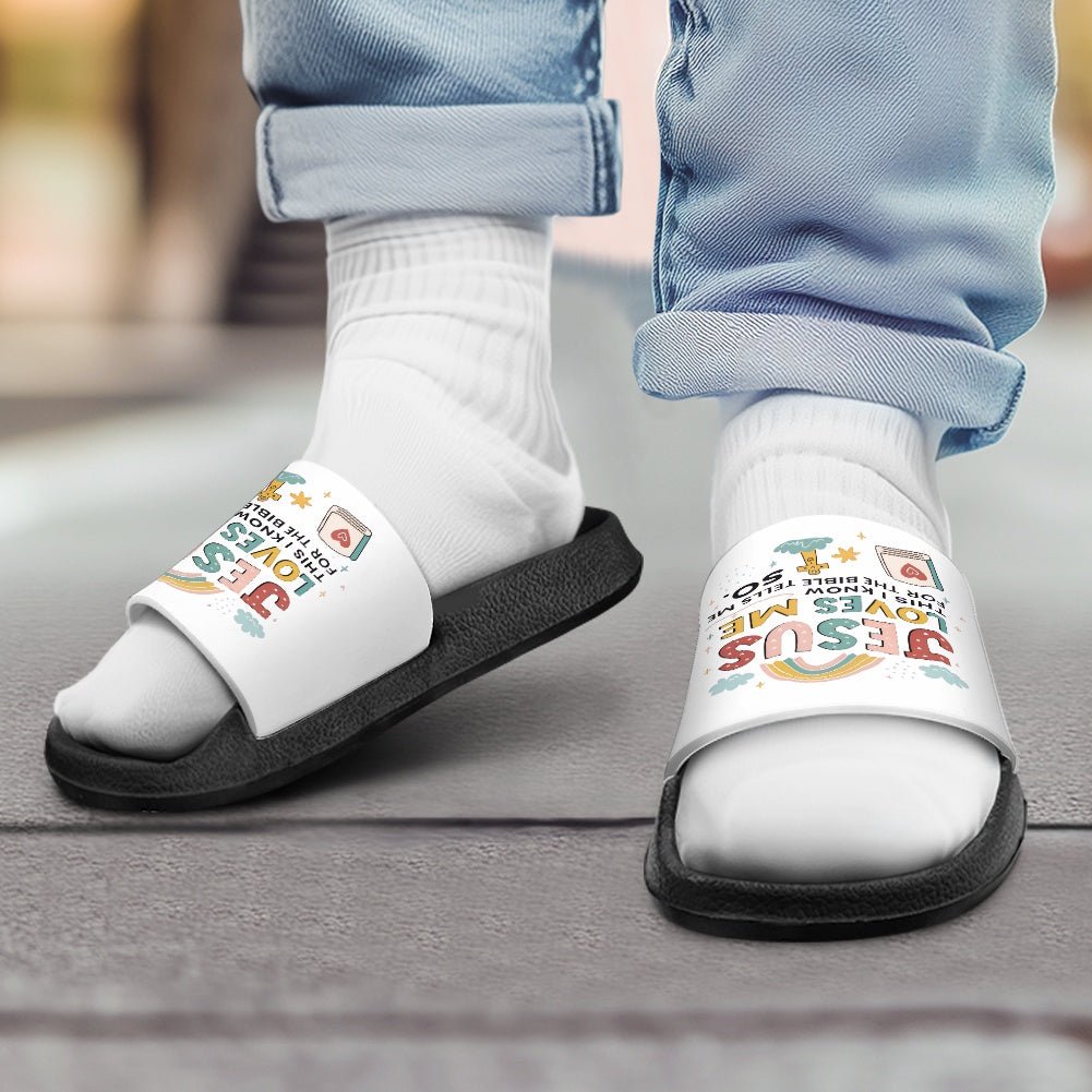 The Bible Tells Me So Christian Children's Sandals - ClaimedbyGodDesigns