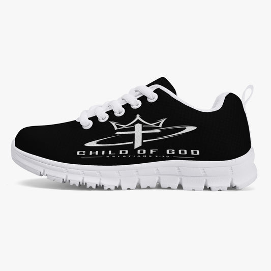Child of God Galatians 2:20 kids' Christian mesh sneakers