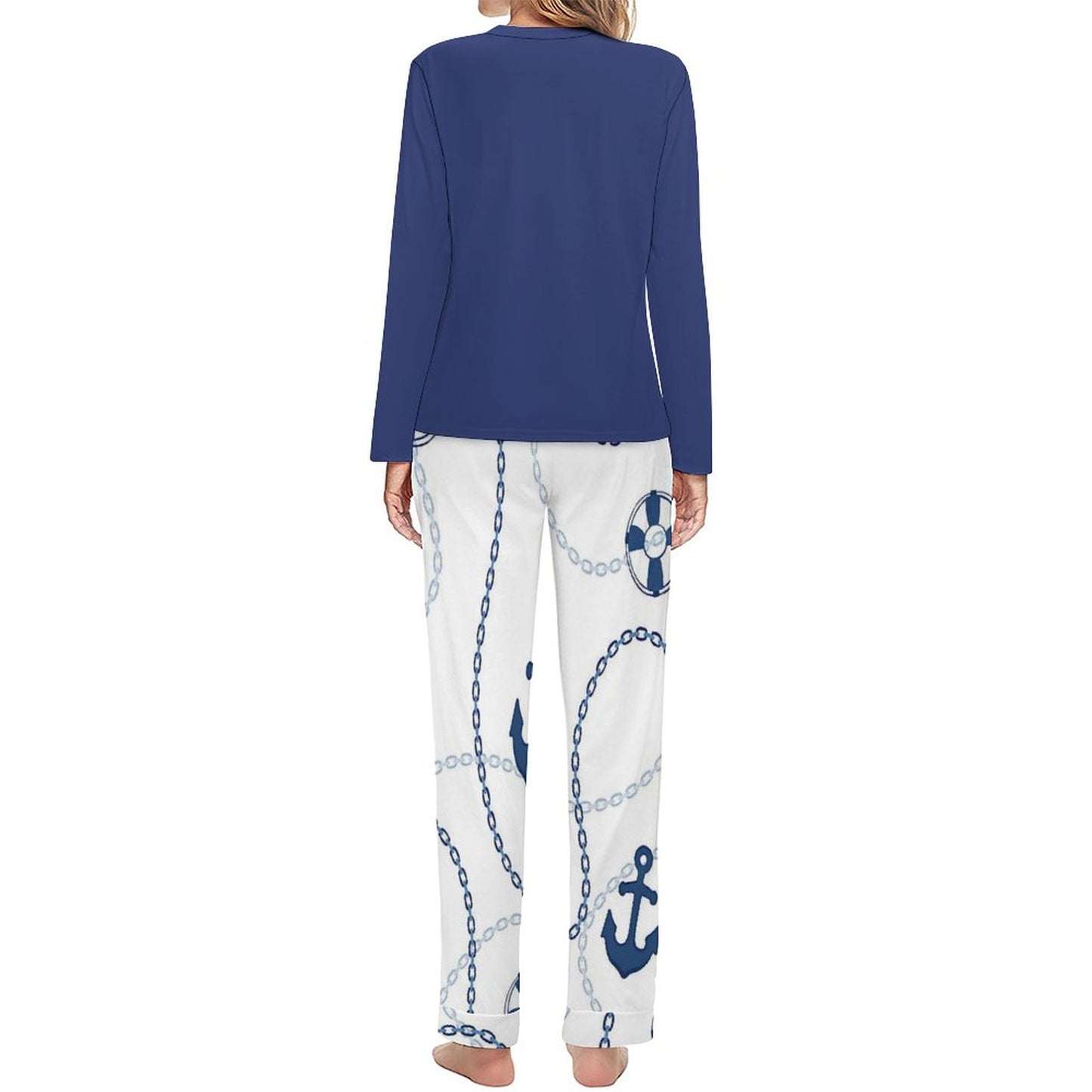 The Lord Is My Anchor Christian Women's 2 Piece Pajama Set