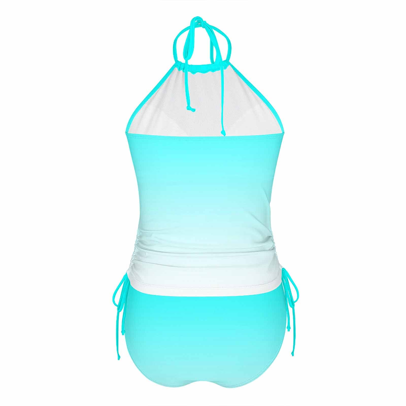 Saved And Still Dope Women's Christian Halter High Neck 2 - Piece Swimsuit Set - ClaimedbyGodDesigns