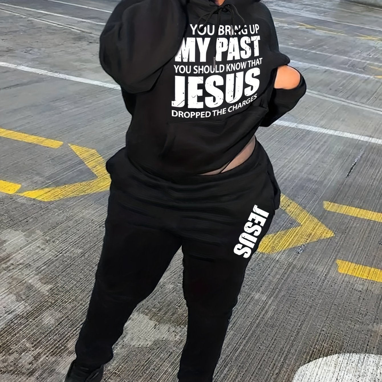 If You Bring Up My Past You Should Know That Jesus Dropped The Charges Women's Christian Casual Outfit claimedbygoddesigns
