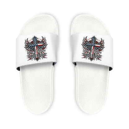 Men's Custom Graphic Sandals | Comfortable Summer Footwear, Vacation Essentials, Poolside Style, Gift for Him, Unique Fashion Statement