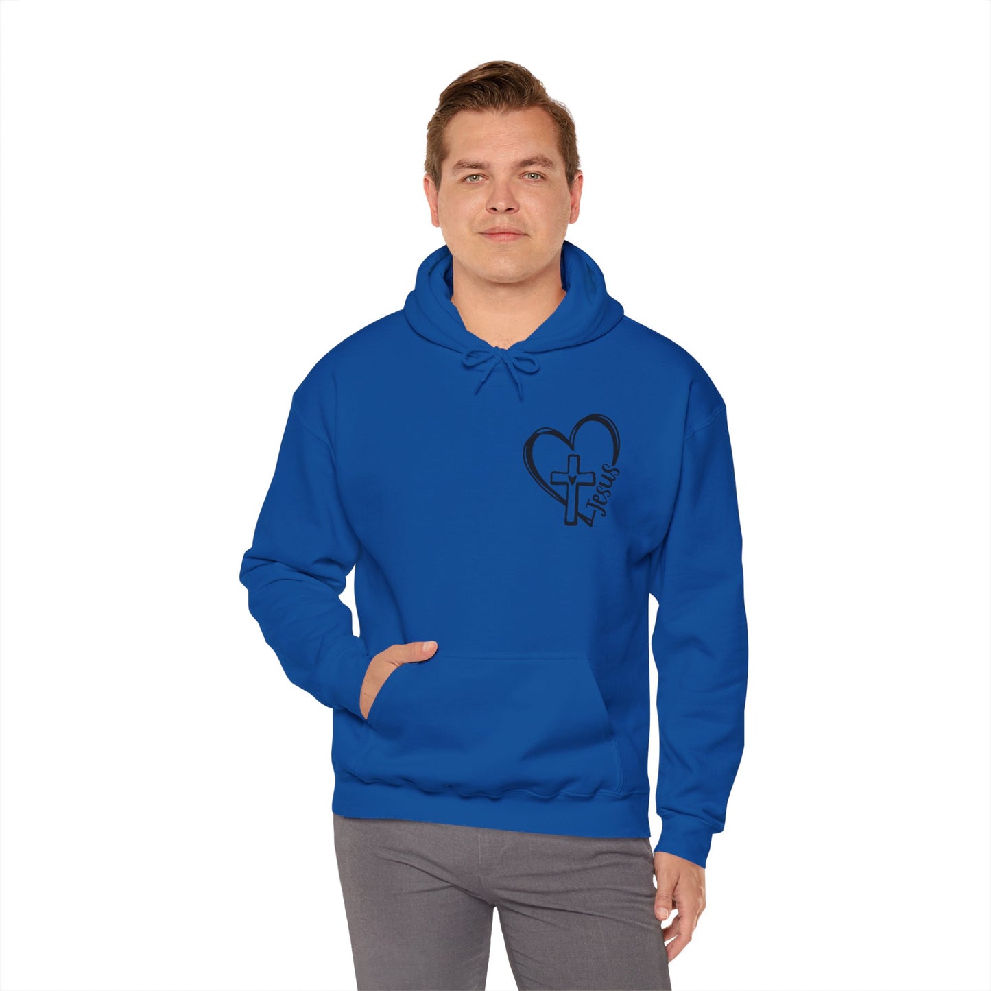 Jesus I Found My Hope  Unisex Christian Hooded Pullover Sweatshirt