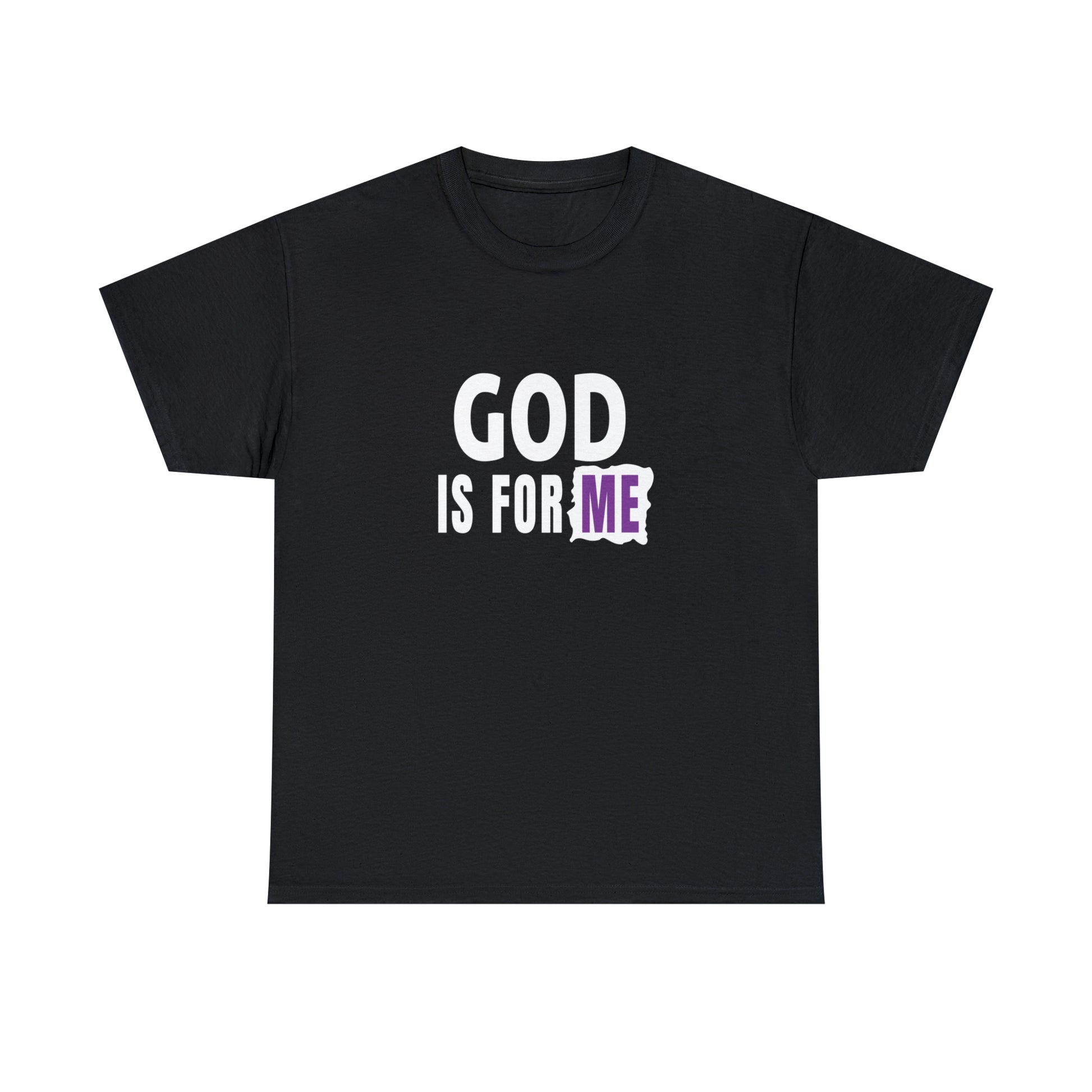 God Is For Me Unisex Heavy Cotton Tee Printify