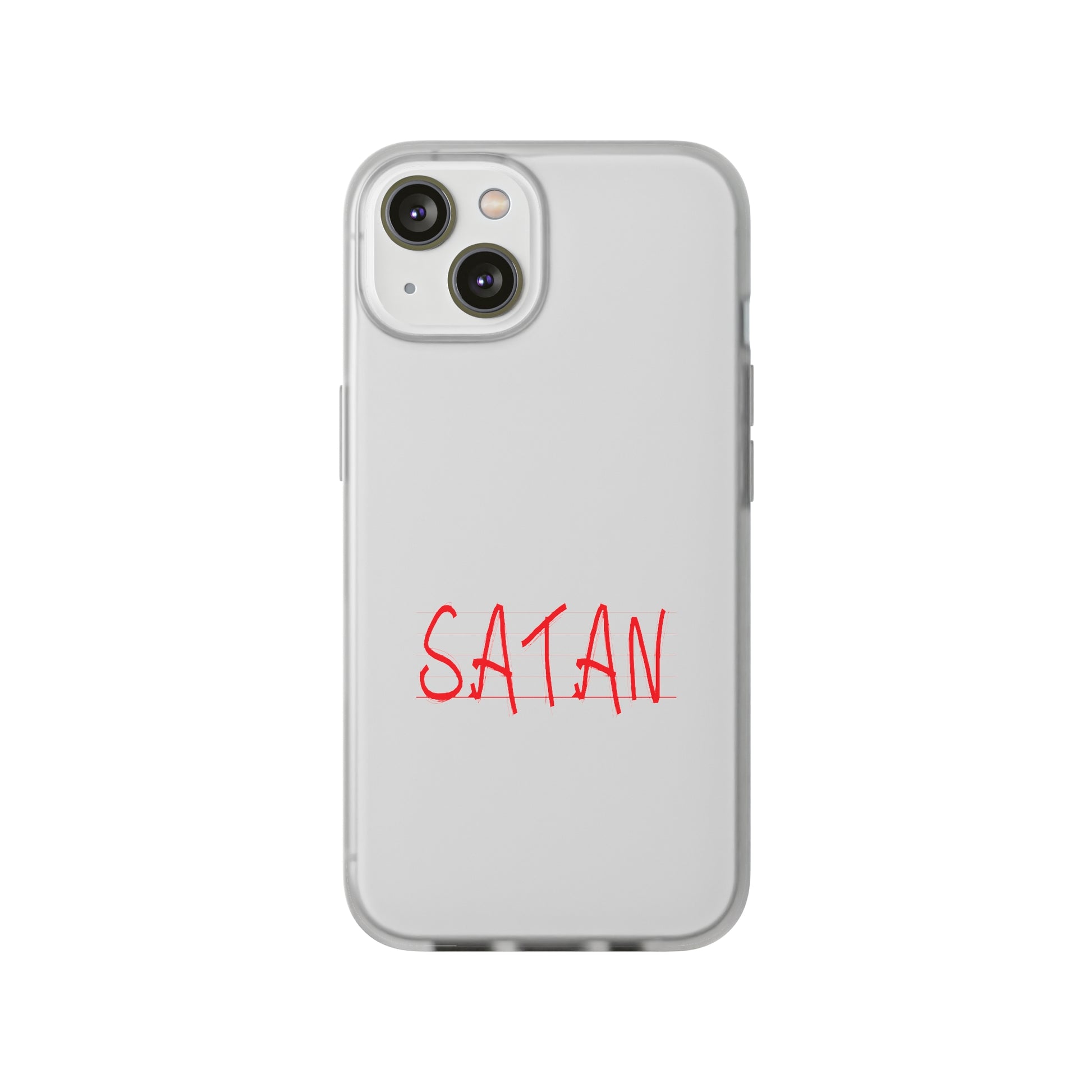 Not Today Satan Not Tomorrow Either Christian Flexi Phone Case Printify