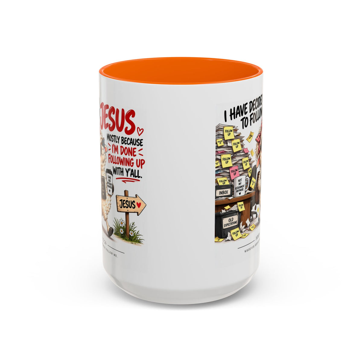 I Have Decided to Follow Jesus Coffee Mug (Christian Faith Ceramic Mug)
