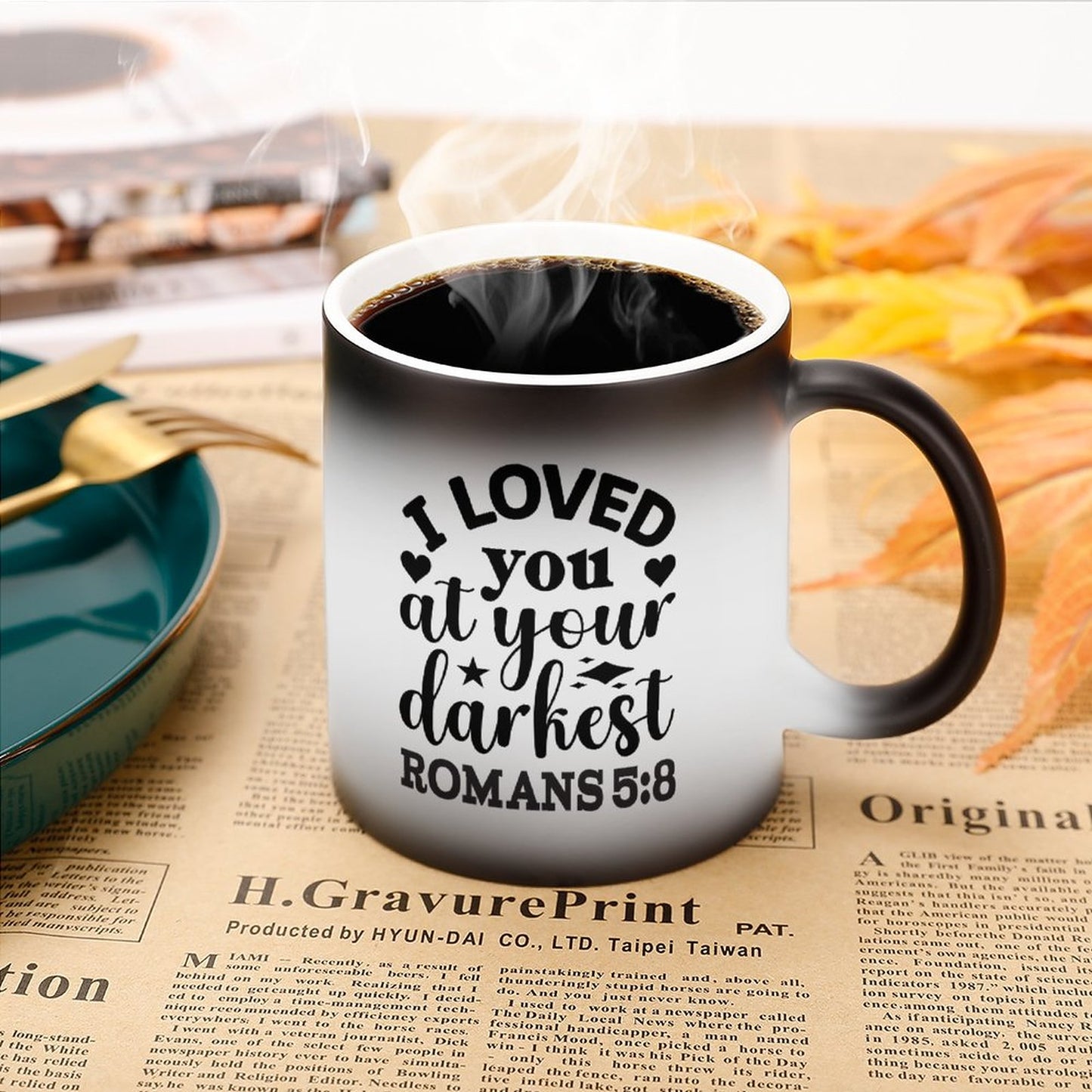 I Loved You At Your Darkest  Christian Color Changing Mug (Dual-sided)