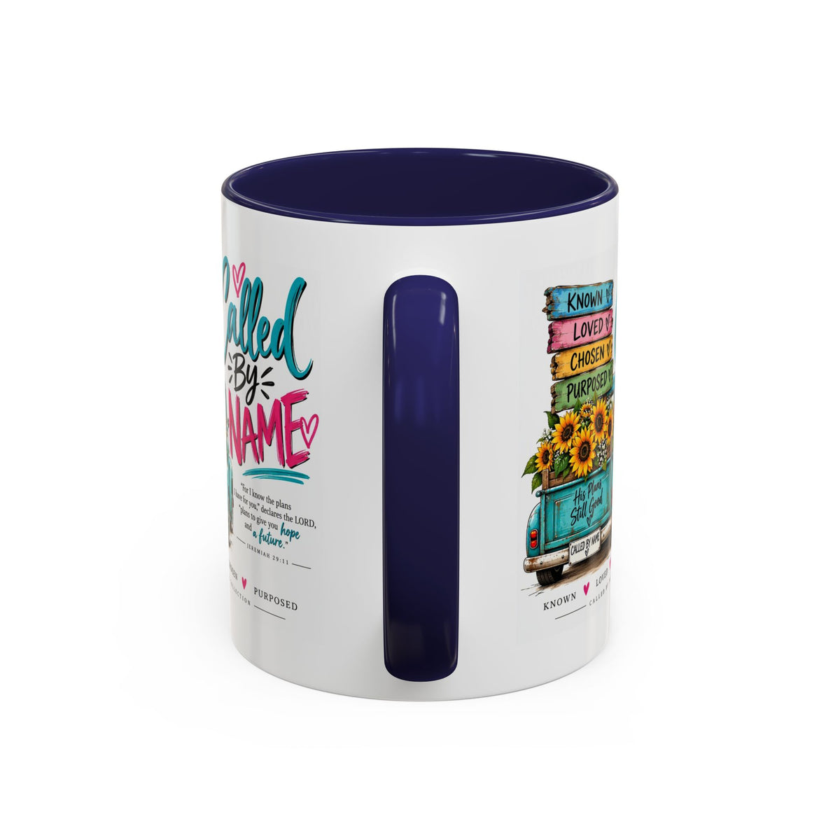Called By Name Coffee Mug — Inspirational Christian Accent Mug (11/15oz)
