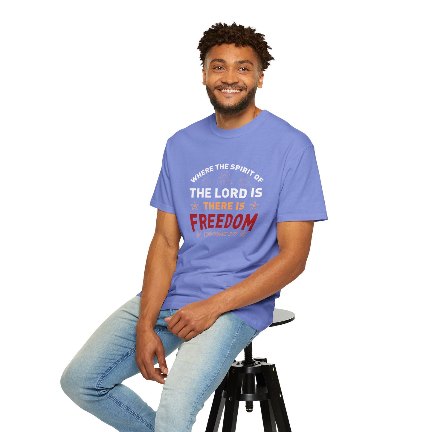 Where The Spirit Of The Lord Is There Is Freedom Unisex T-shirt