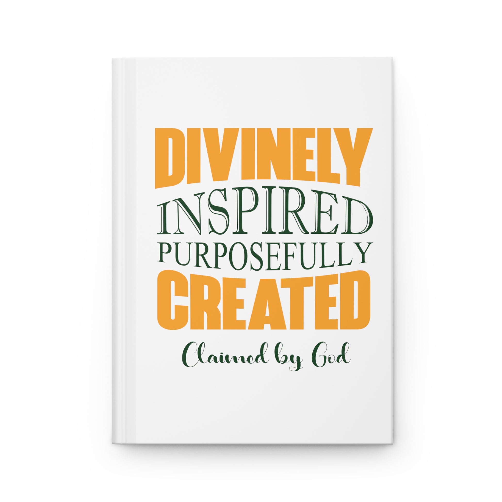 Divinely Inspired purposefully created Hardcover Journal Matte Printify