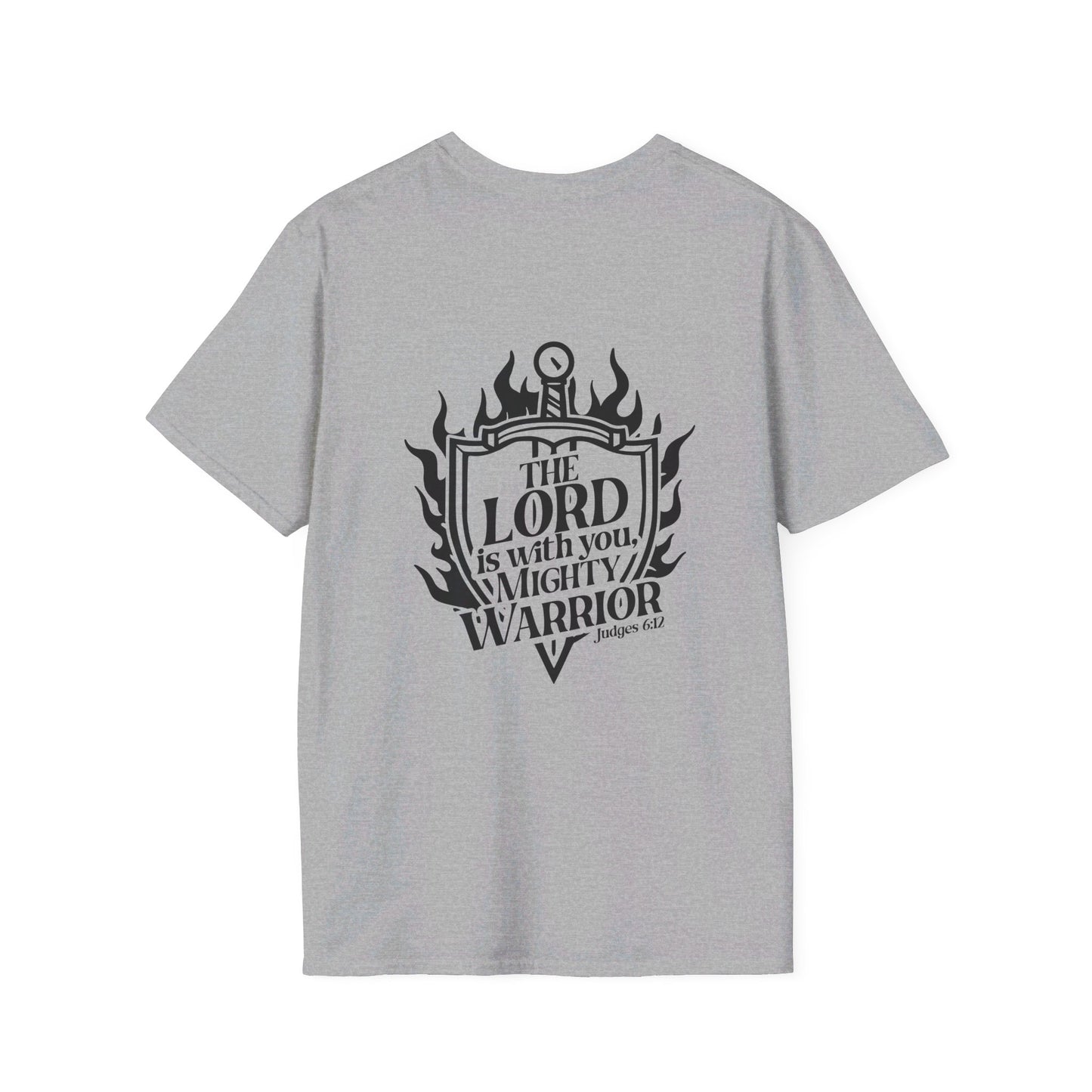 The Lord Is With You Mighty Warrior Unisex Christian T-shirt