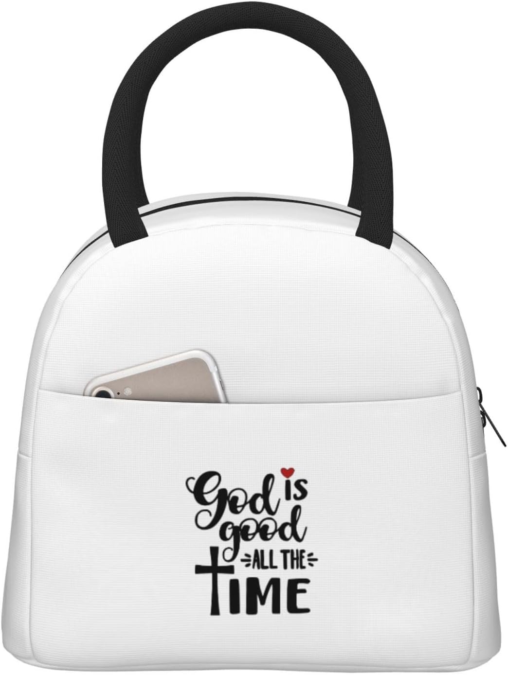 God is Good All The Time Christian Lunch Bag claimedbygoddesigns