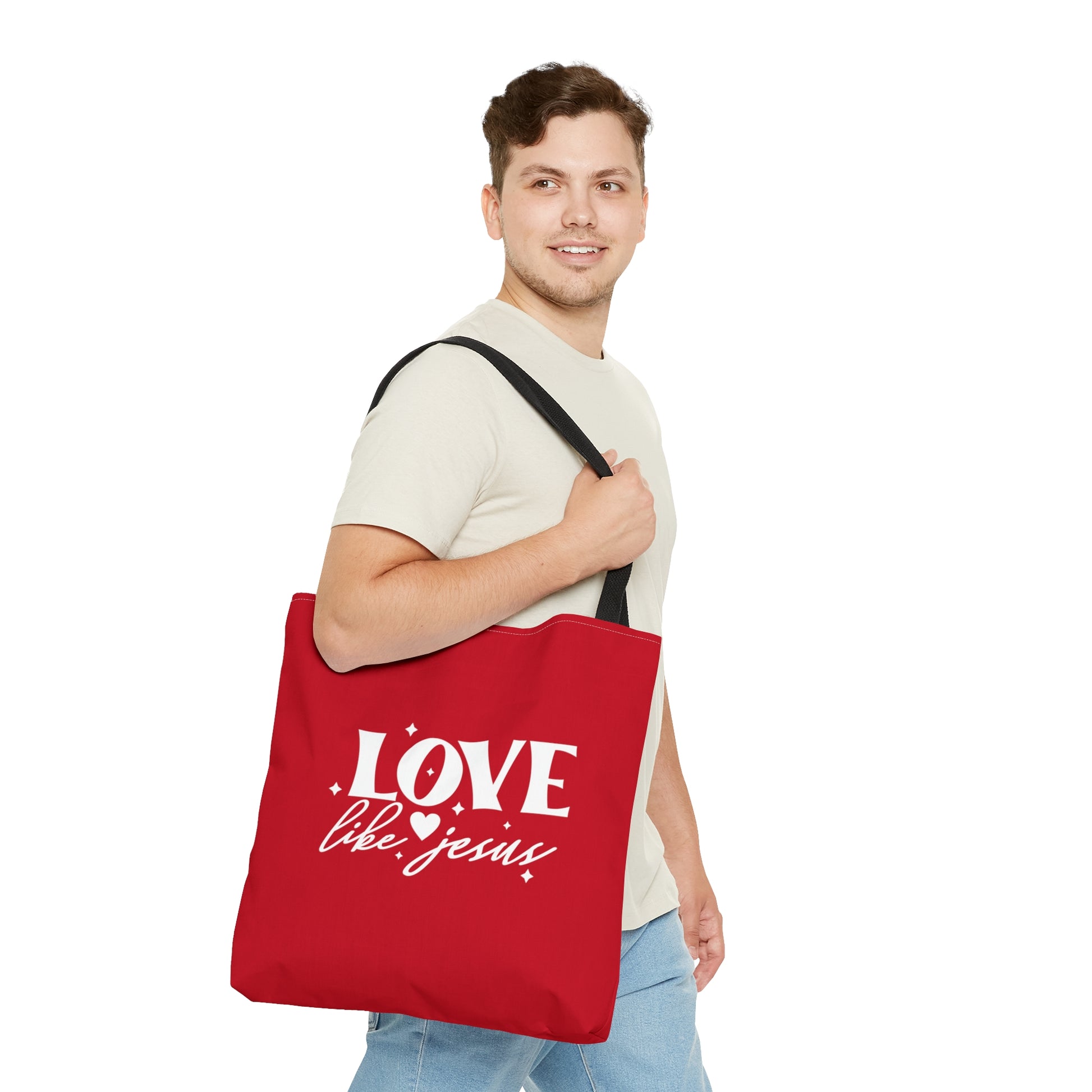 Love Like Jesus Christian Tote Bag Printify