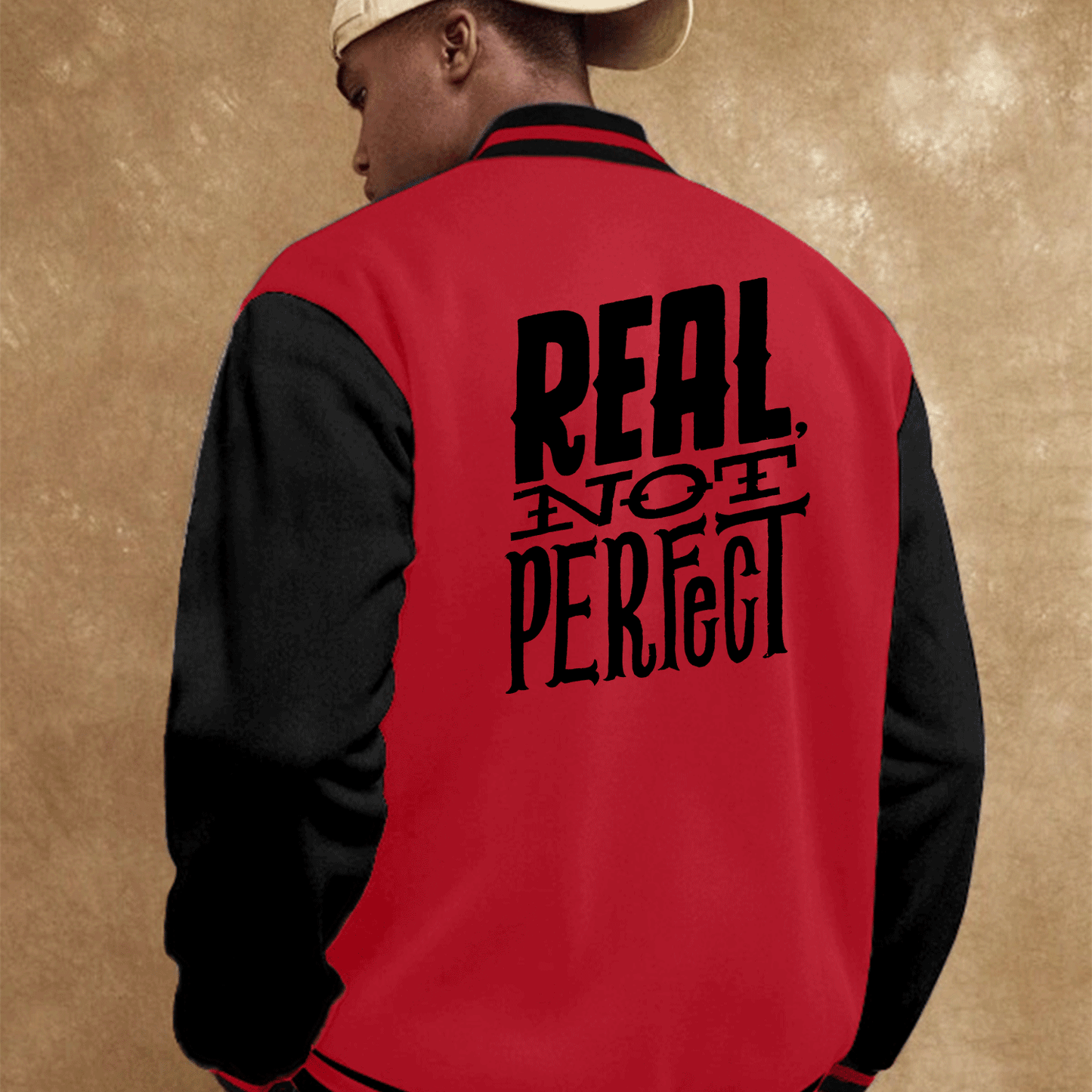 Real Not Perfect Men's Christian Jacket claimedbygoddesigns