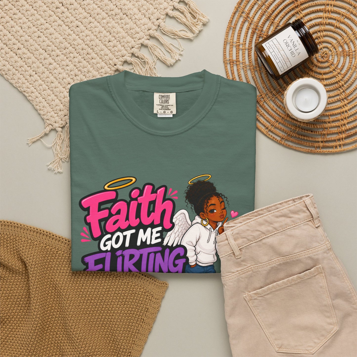 Faith Got Me Flirting With Peace T-Shirt