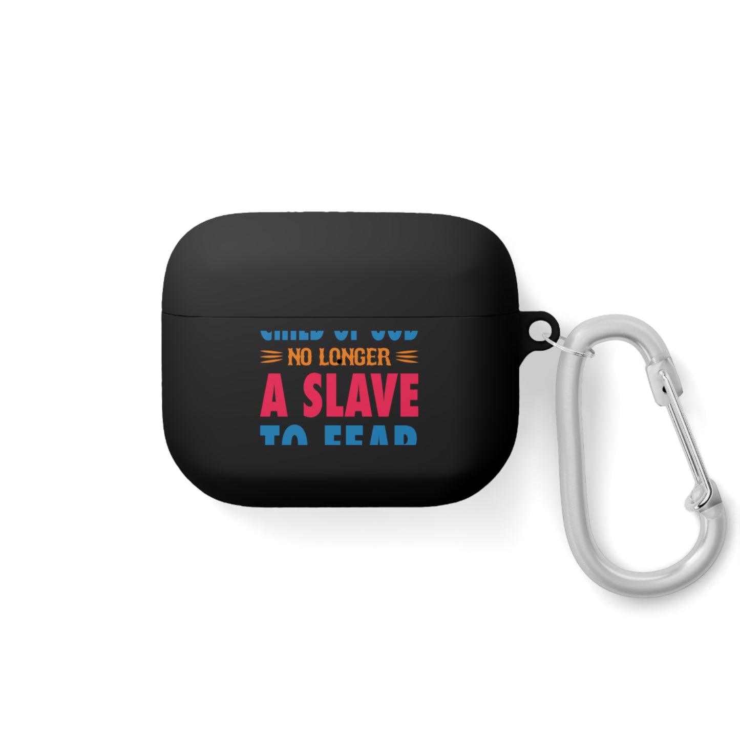 Child Of God No Longer A Slave To Fear Christian Airpod / Airpods Pro Case cover Printify