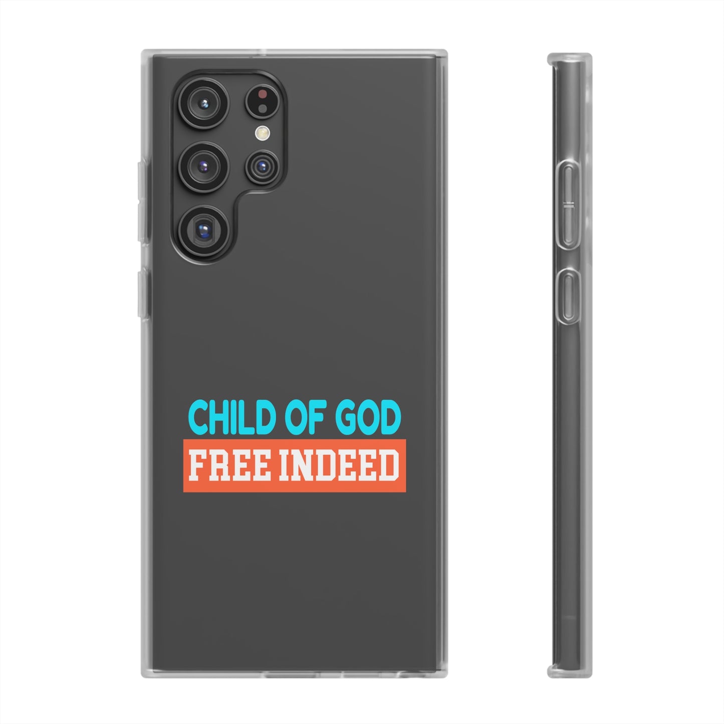 Child Of God Free Indeed Christian Flexi Phone Case Printify