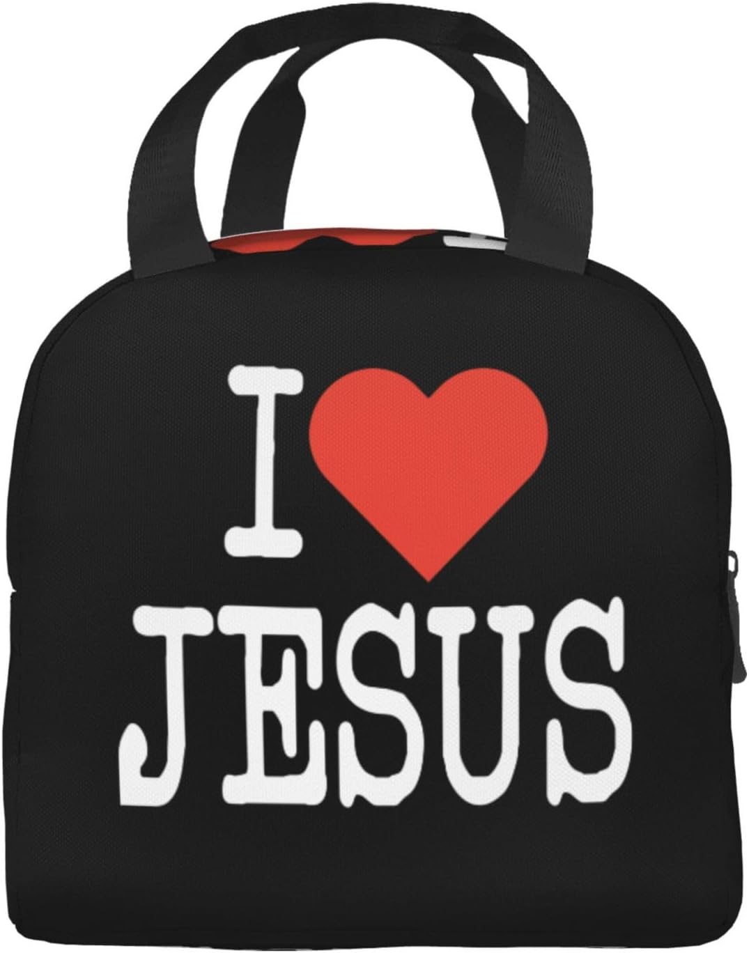 I Love Jesus Christian Lunch Bag claimedbygoddesigns