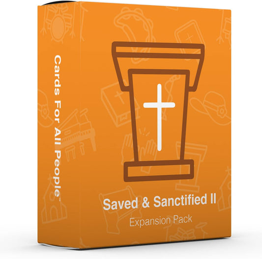 Black Card Revoked: Saved & Sanctified 2 Expansion Pack | Celebrate The Black Church with This Laugh Out Loud Card Game | Fun for The Entire Family | Enjoy at Your Next Event claimedbygoddesigns