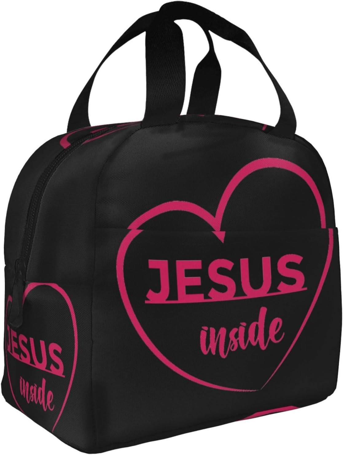 Jesus Inside Christian Lunch Bag claimedbygoddesigns