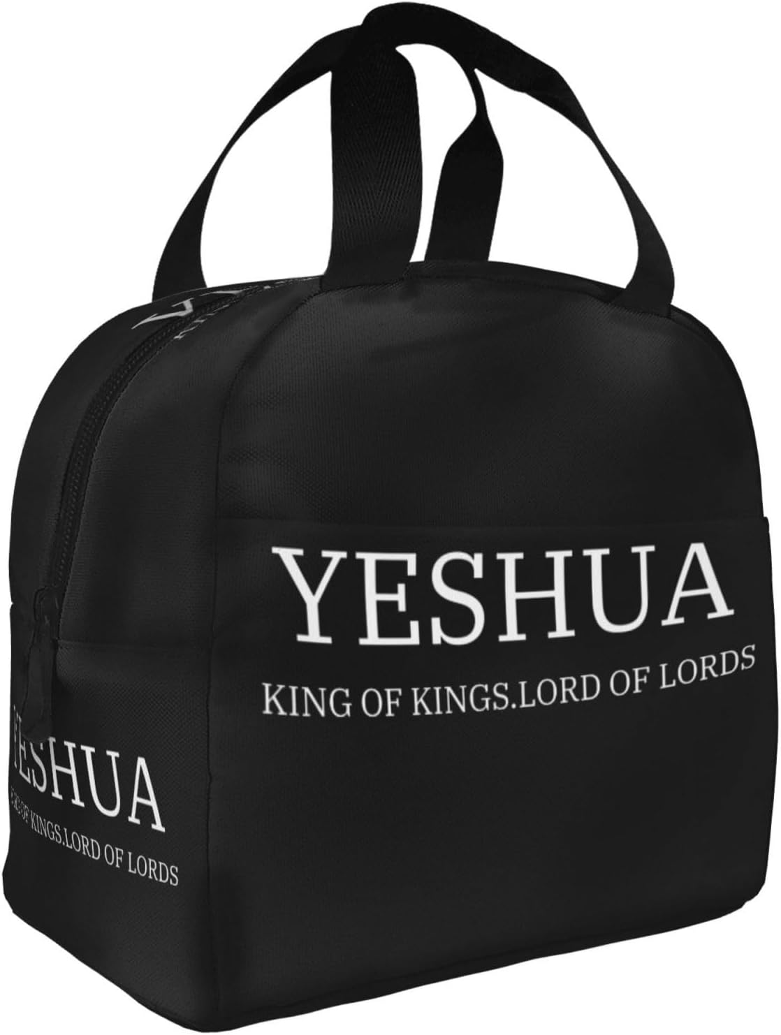 Yeshua King OF Kings Lord Of Lords Christian Lunch Bag claimedbygoddesigns