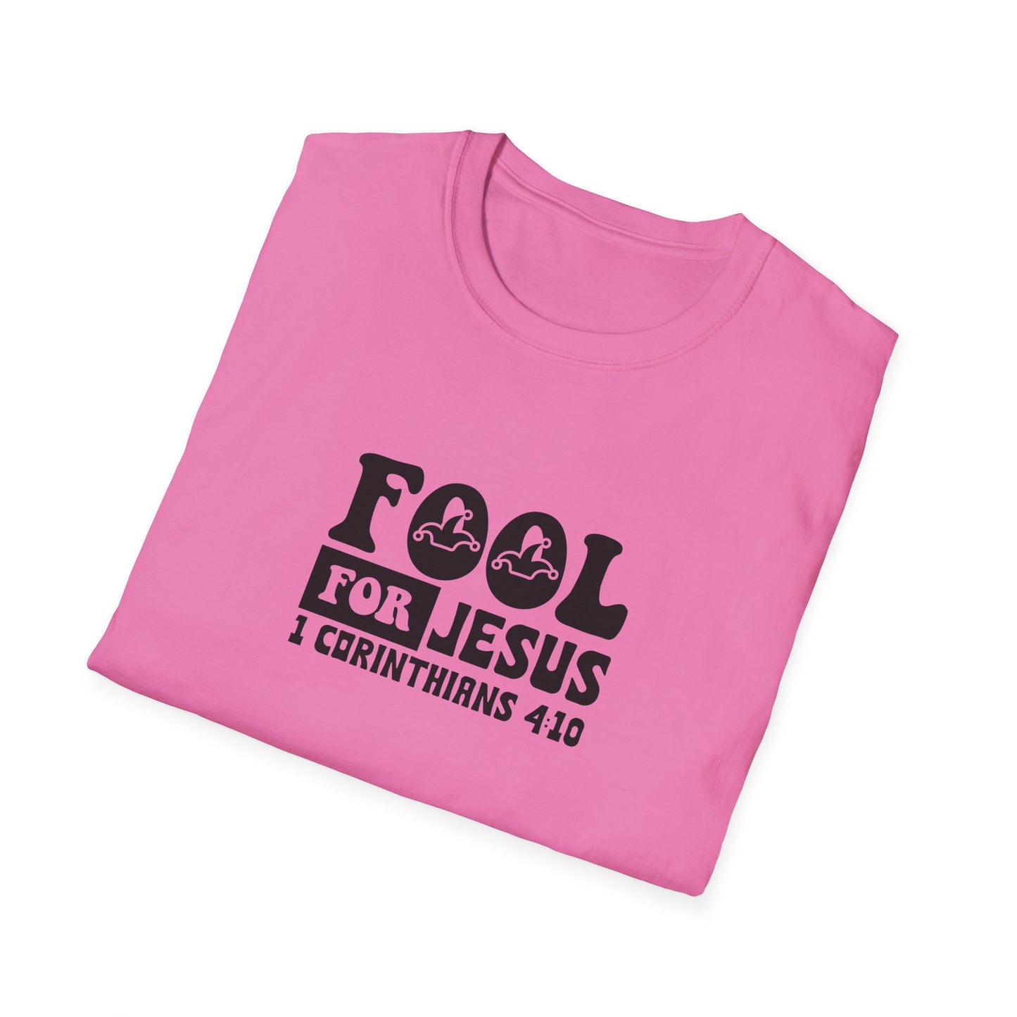 Fool For Jesus Funny Unisex Christian T-shirt