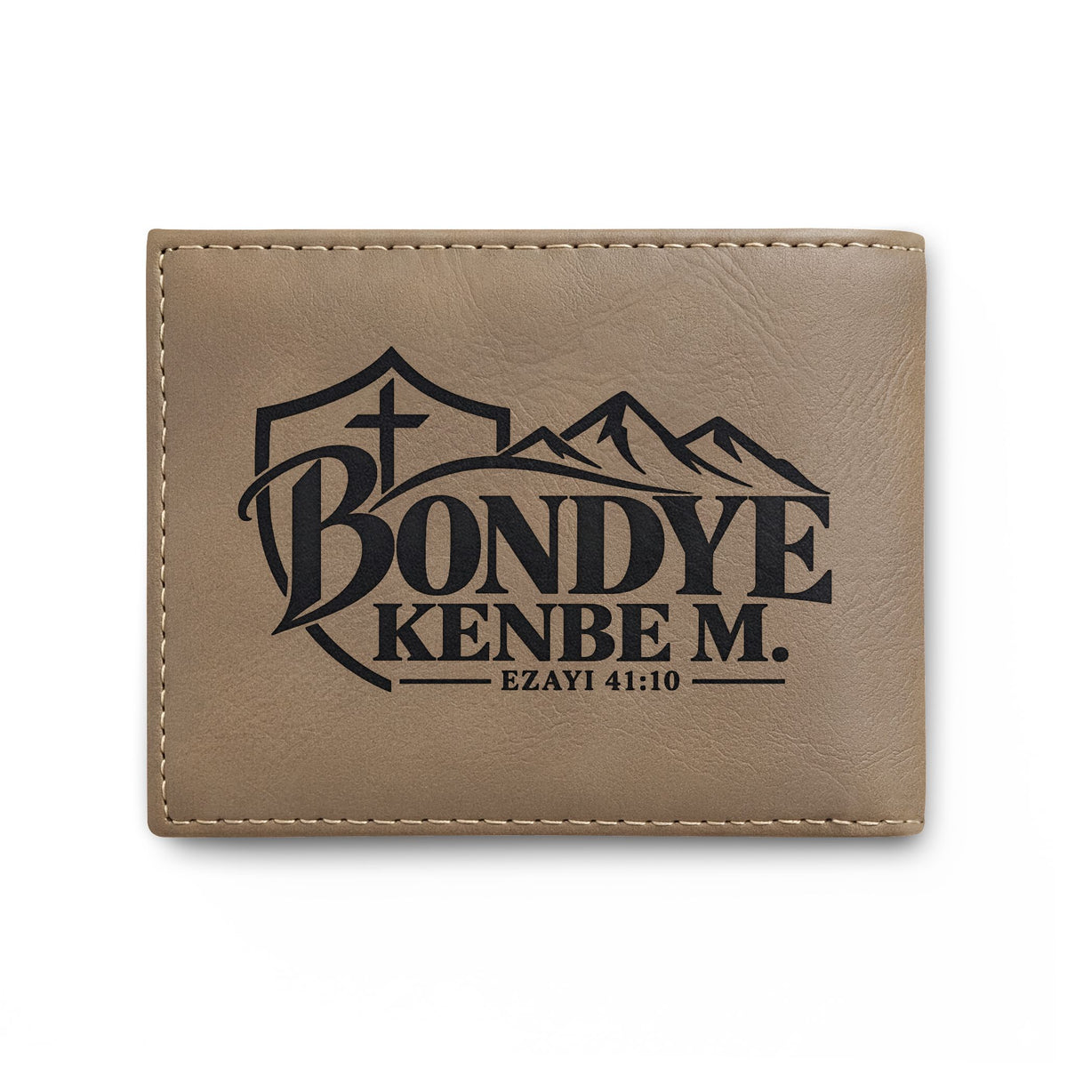 Bondye Kenbe M. Kreyòl Christian RFID wallet, view 12
