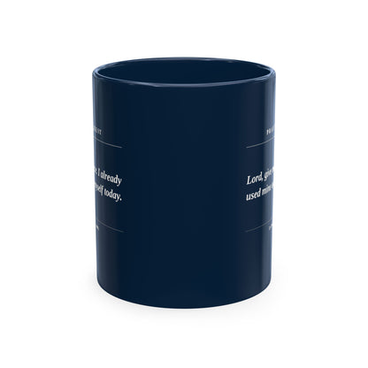 Prayer Request Mug — Inspirational Christian Coffee Cup with Daily Prayers