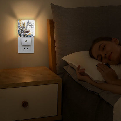 Put On His Armor Christian Night Light For Kids - ClaimedbyGodDesigns