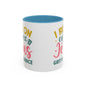 Inspirational Coffee Accent Mug - "I Run on Coffee & " - Perfect Gift for Faith & Coffee Lovers