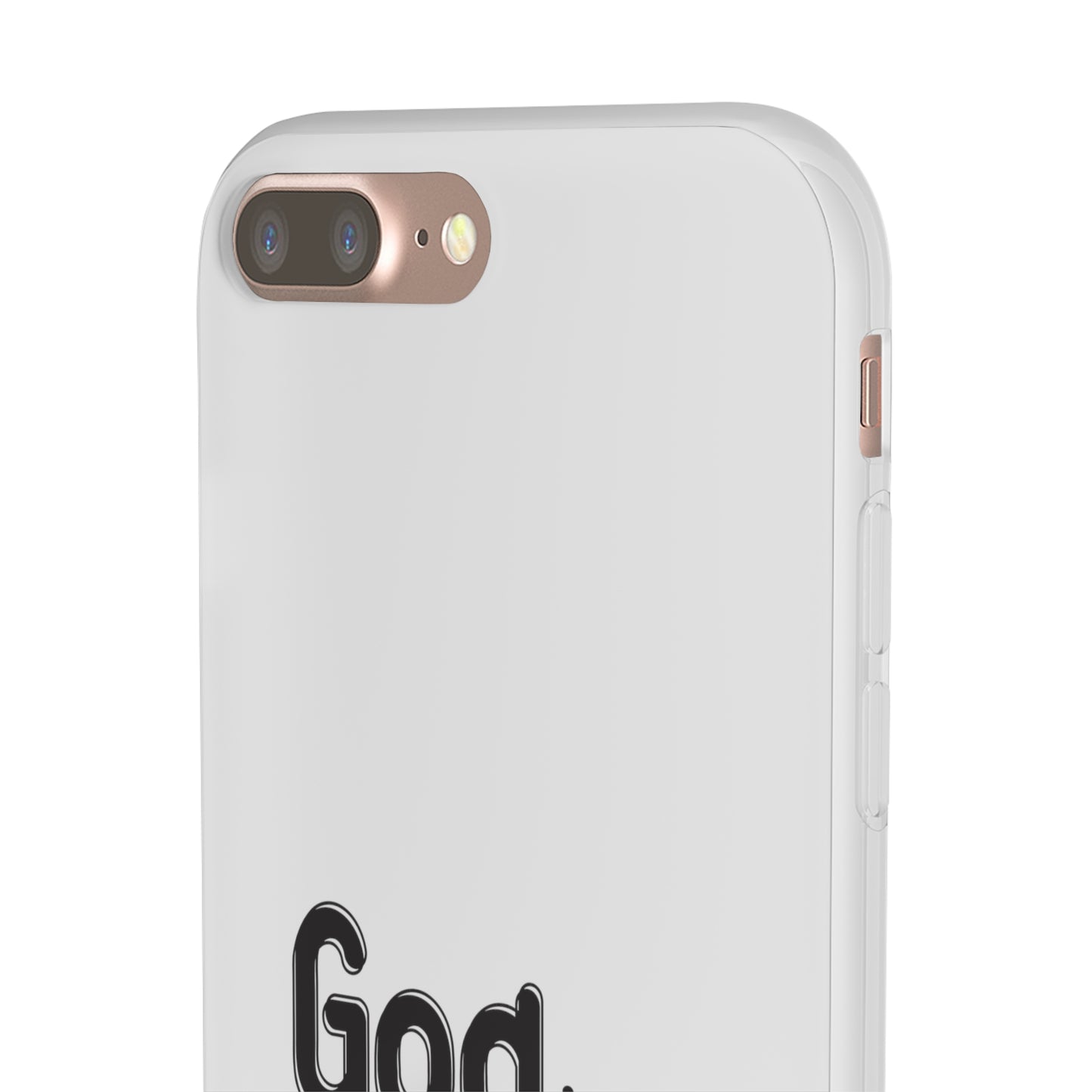 God Is Greater Christian Flexi Phone Case Printify