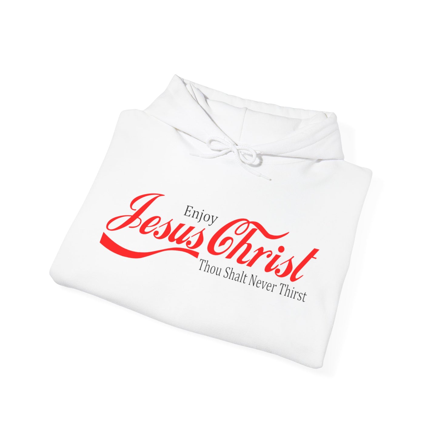 Unisex Christian Hooded Sweatshirt - Enjoy Him