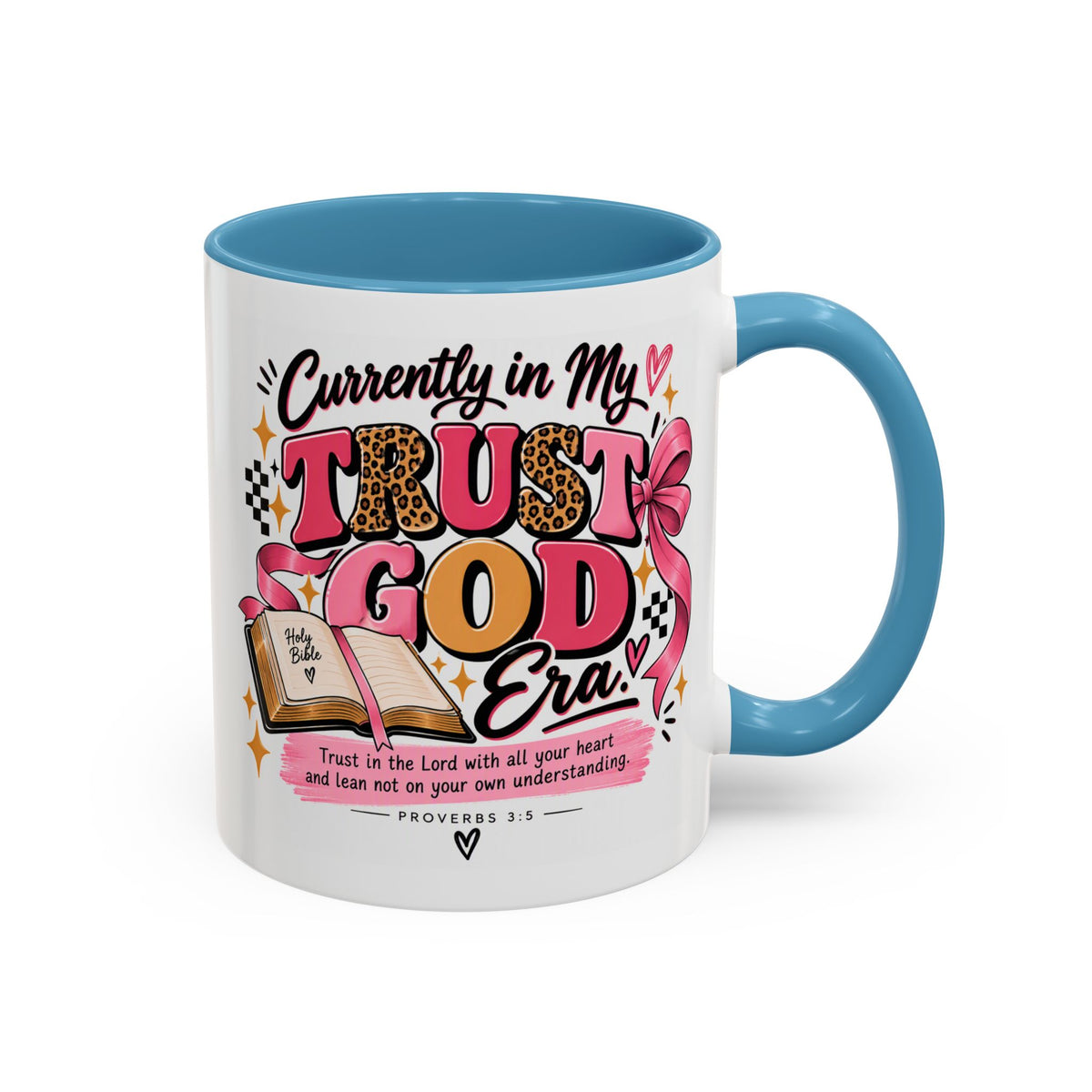 Currently in My Trust God Era Coffee Mug