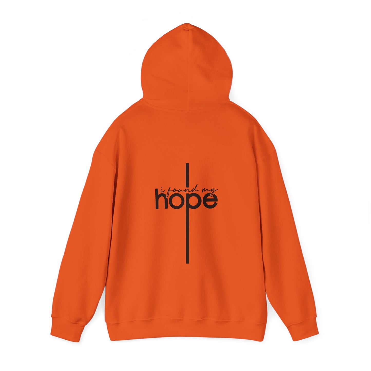 Jesus I Found My Hope  Unisex Christian Hooded Pullover Sweatshirt