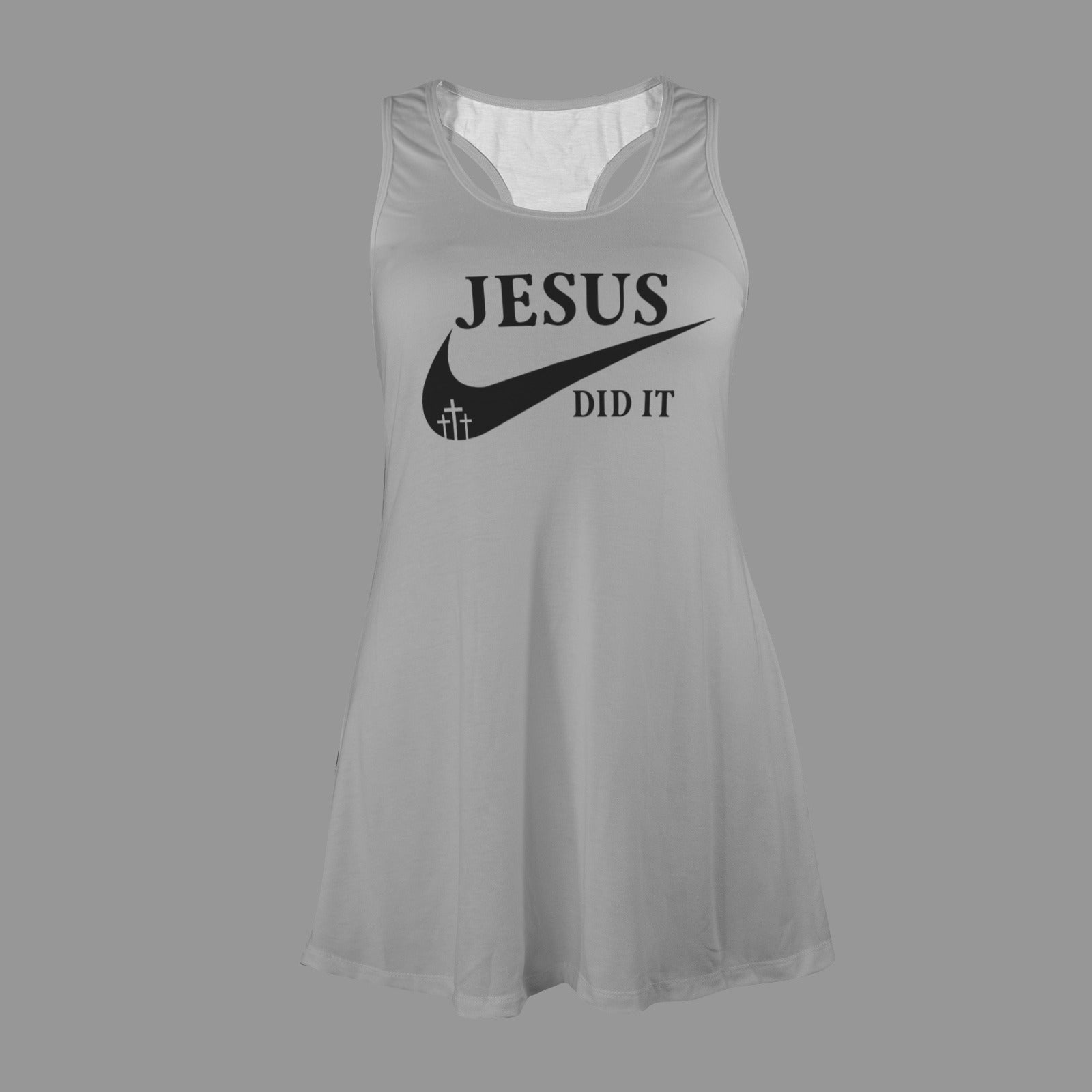 Jesus Did It Women's Christian Racer Vest Pajama Nightdress