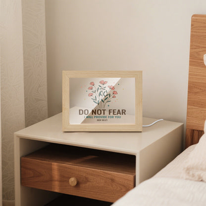 Do Not Fear Christian Wooden Framed Acrylic Ornament - ClaimedbyGodDesigns