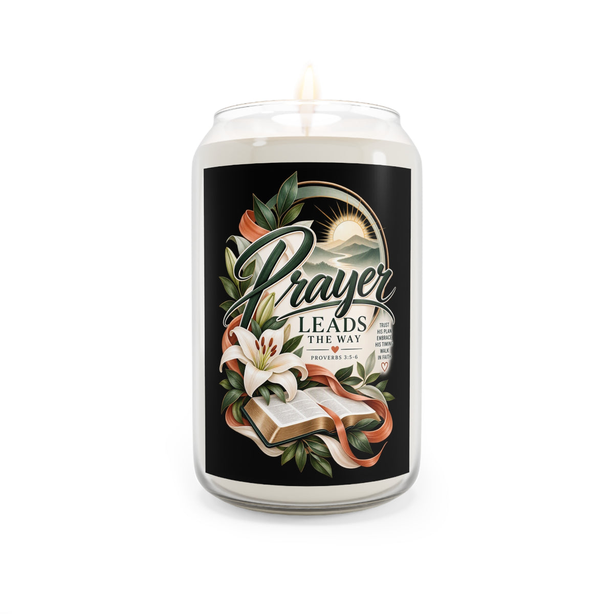 Prayer Leads the Way scented soy candle – Prayer Signature Collection