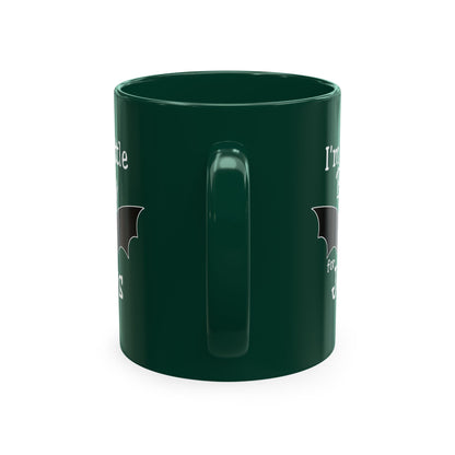 I'm a Little Batty for Jesus Mug – Christian Halloween Ceramic Coffee Cup