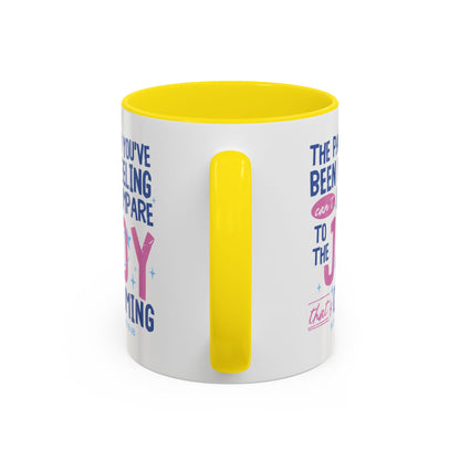 Inspirational Coffee Mug - Joyful Encouragement with Romans 8:18