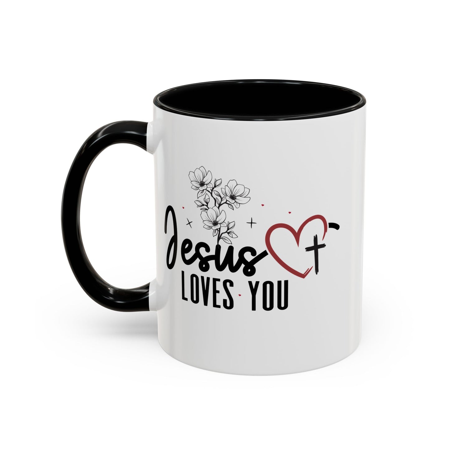 Inspirational He Loves You Coffee Mug - 11oz & 15oz