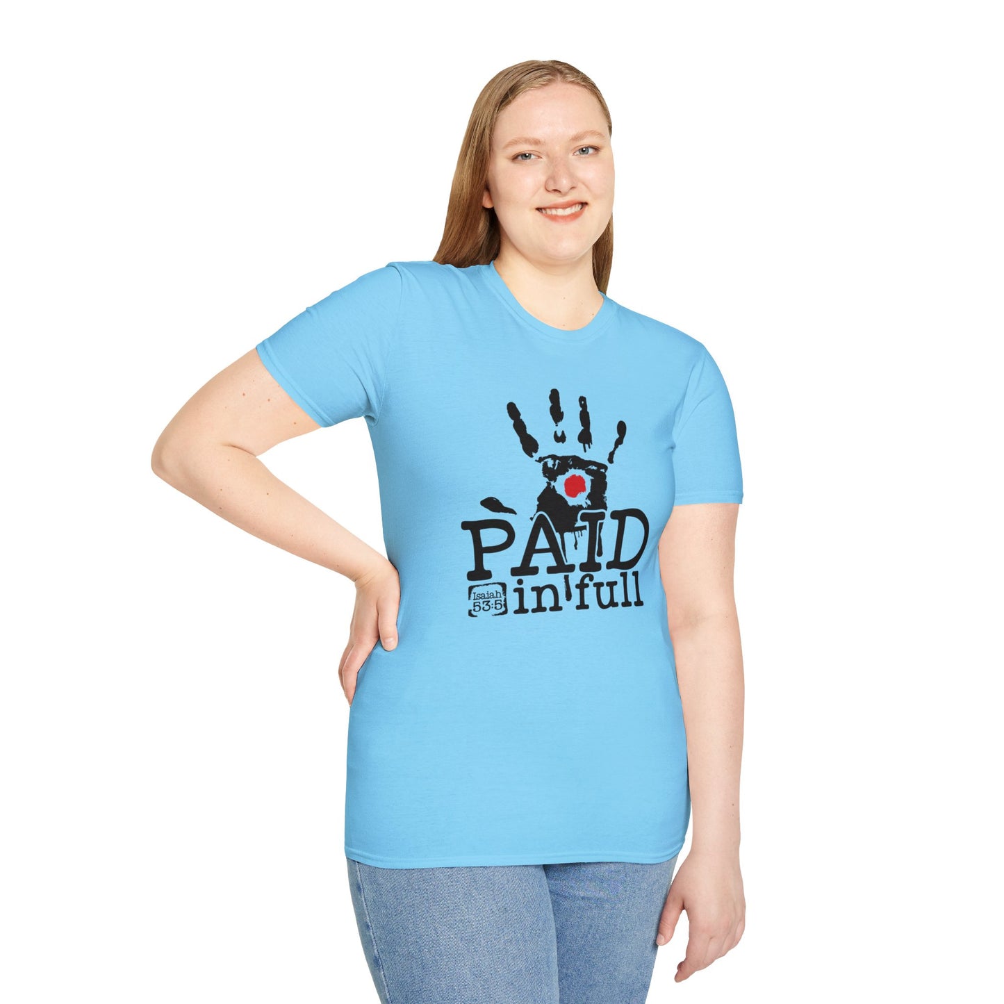 Paid In Full Jesus Paid It All Christian Unisex T-shirt